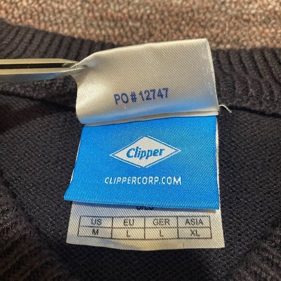 Burger King Manager Sweater Mens Size M Medium Black Spell Out Logo Pullover - Picture 6 of 13